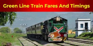 Green Line Train Fares And Timings